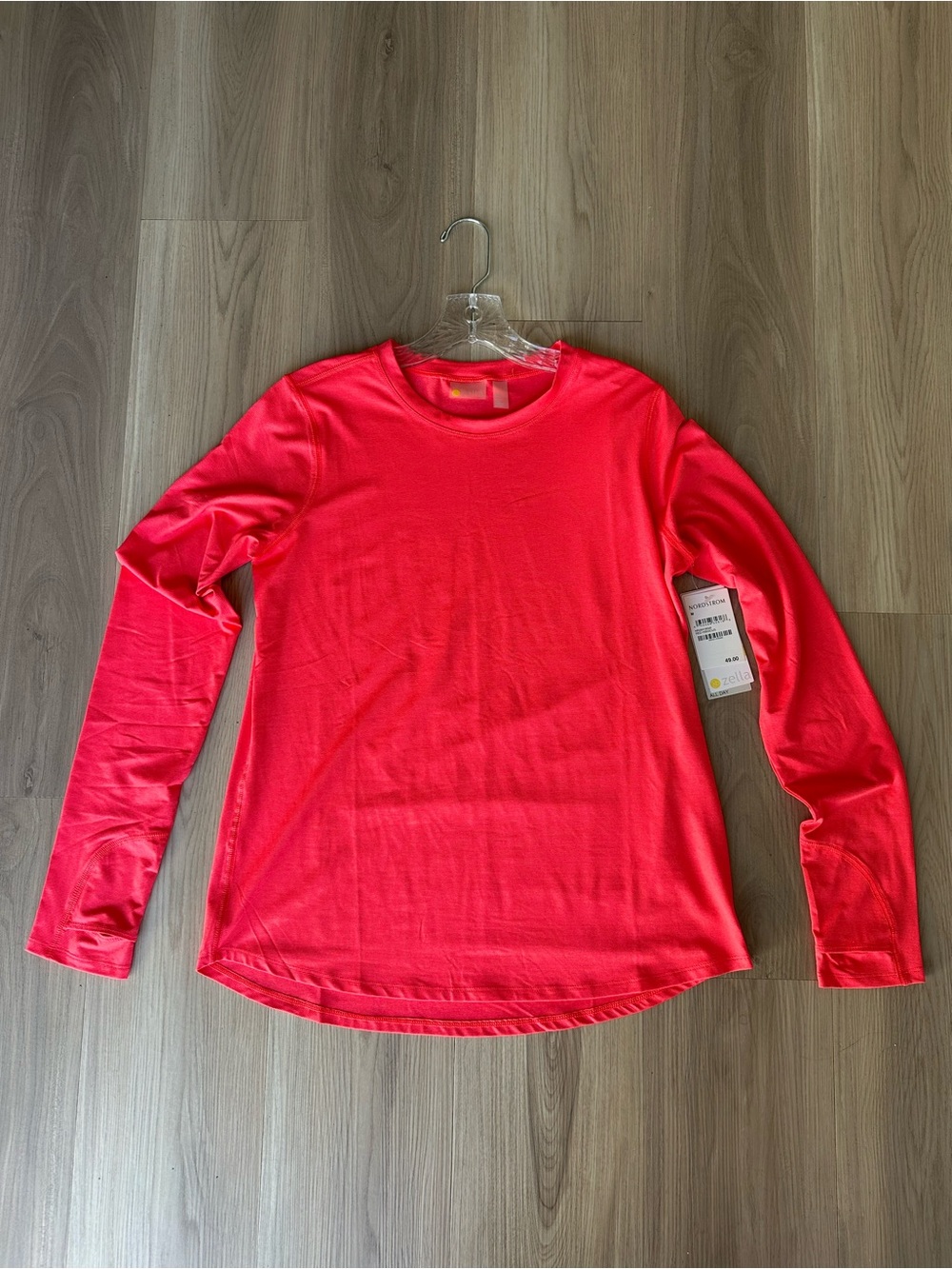 Zella All Day Long-Sleeve Performance T-Shirt